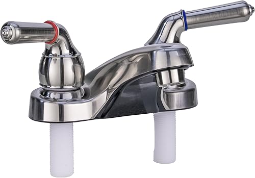 Miniatura 7 de RecPro Fregadero ovalado para autocaravana  10 x 13 pulgadas  Blanco  Con grifo