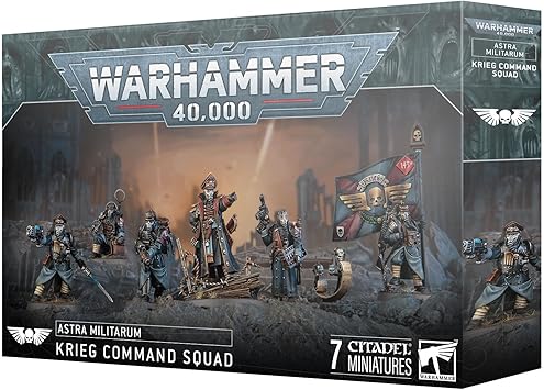 Warhammer 40,000: Astra Militarum - Krieg Command Squad