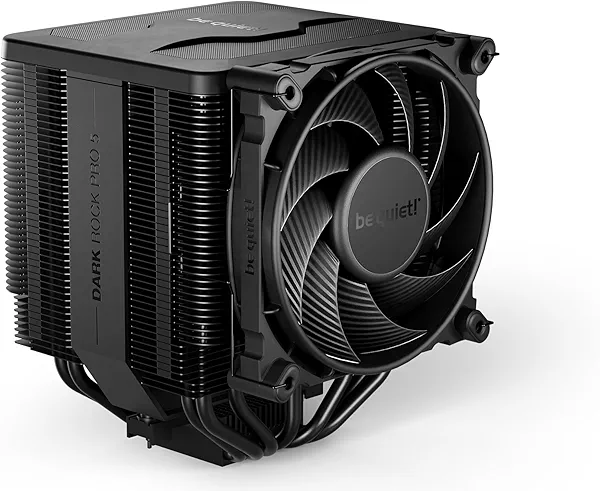 be quiet! Dark Rock Pro 5 Quiet Cooling CPU Cooler | Immensely High Airflow | 7 high-Performance Copper Heat Pipes | Speed Switch | Thermal Grease | BK036