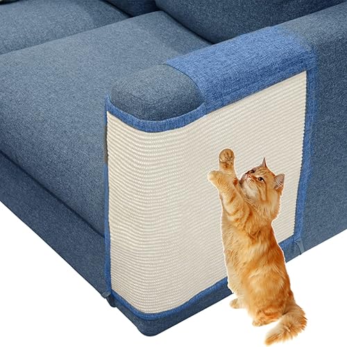 Protector de sofá para gatos con sisal natural para proteger muebles, sofá, silla, sofá, gato, mascota, regalo