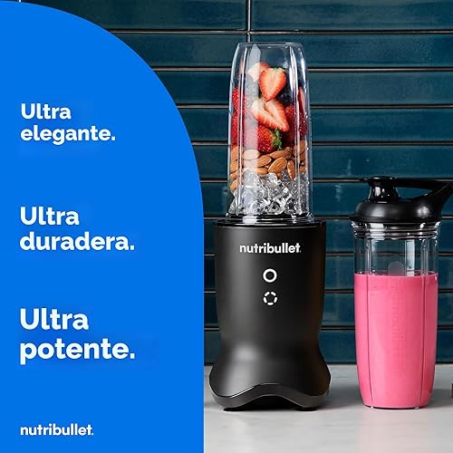 Miniatura 2 de nutribullet Batidora Ultra Personal NB50500AK, 32 oz, negro satinado