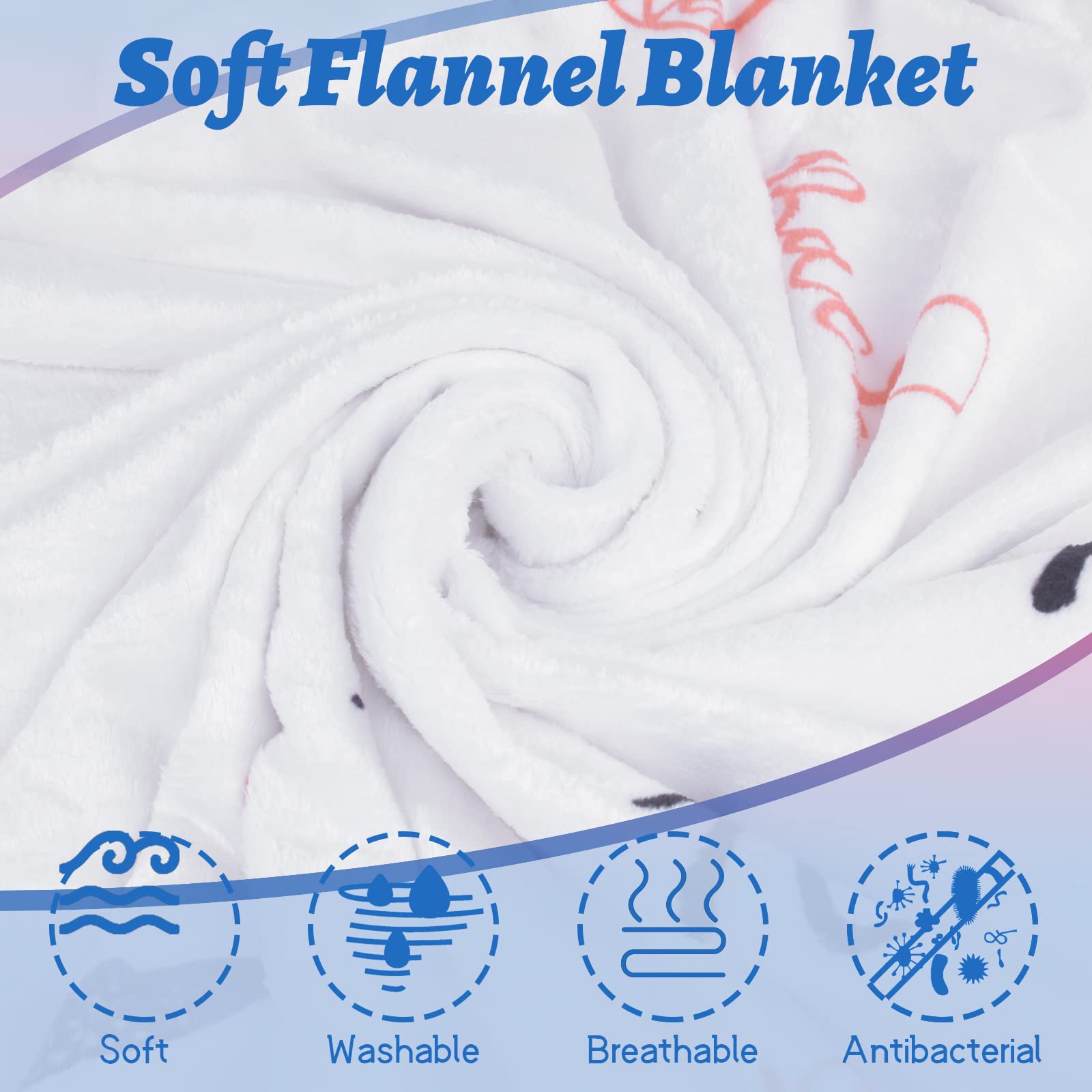 Coperta Neonato Con Foto Mensili - Tappeto Soft Per Foto Di Crescita, Tema Luna E Stelle, 130x100cm - Foto 4