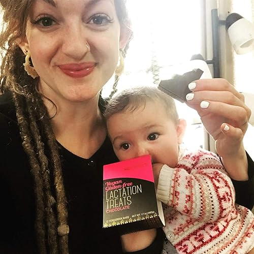 Miniatura 4 de Mrs. Patel's Golosinas de lactancia, barras indias especiadas, cubiertas de chocolate negro, base batida de caramelo salado, dulce y salado, hecho