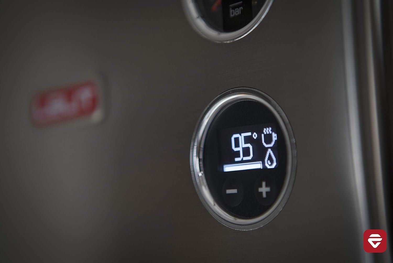 Lelit, PL92T, Elizabeth, macchina da caffè prosumer dual boiler con LCC per gestire tutti i parametri, acciaio inossidabile