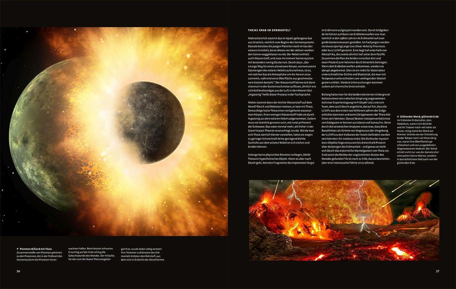 Mond-Landschaften: Der Bildatlas unseres kosmischen Begleiters -- mit 3D-Bildern und 3D-Brille