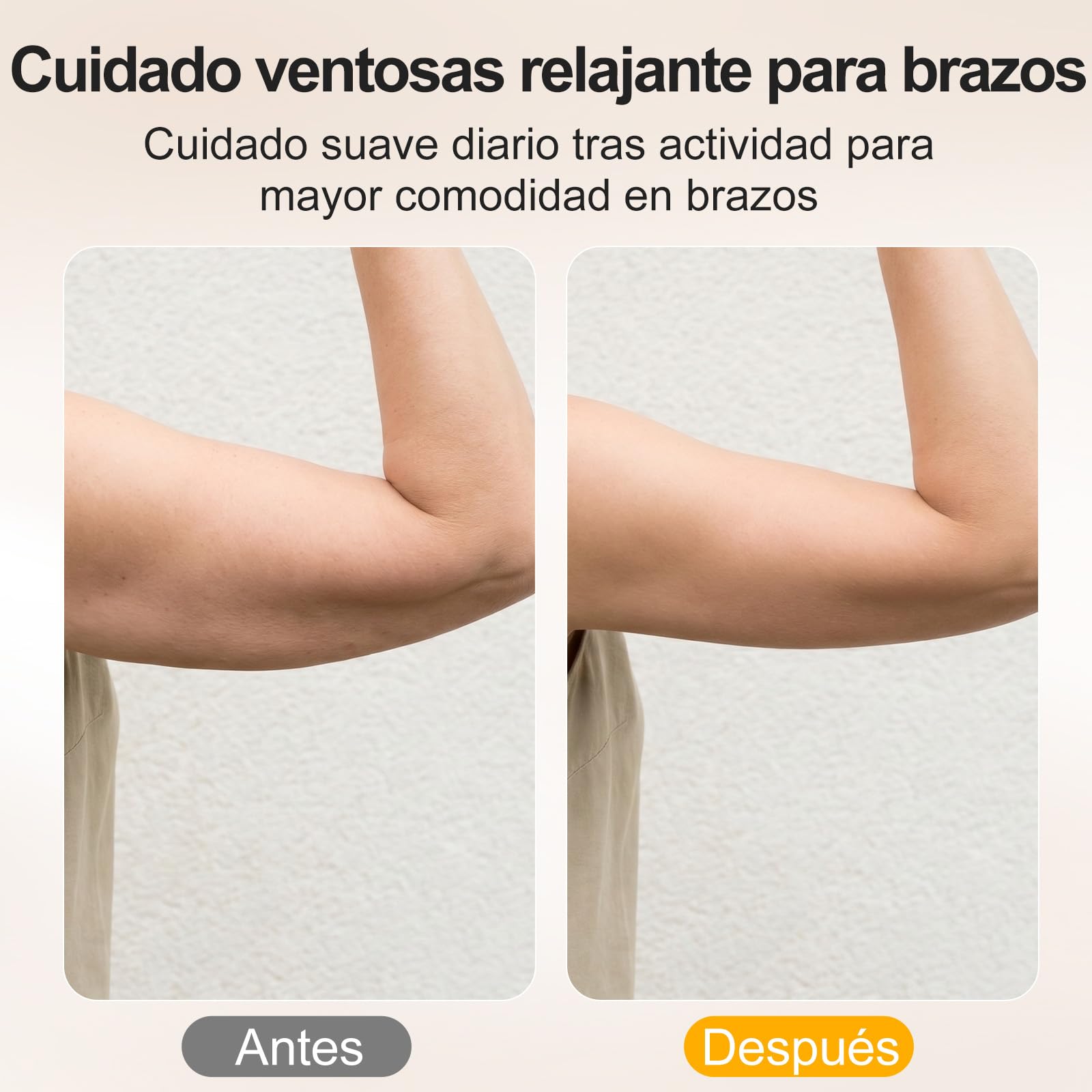 Masajeador 5 en 1: Gua Sha, Cupping, calor y EMS | Succión 5 niveles, Type-C, 248g, contactos suaves, brazos/piernas/espalda, uso diario