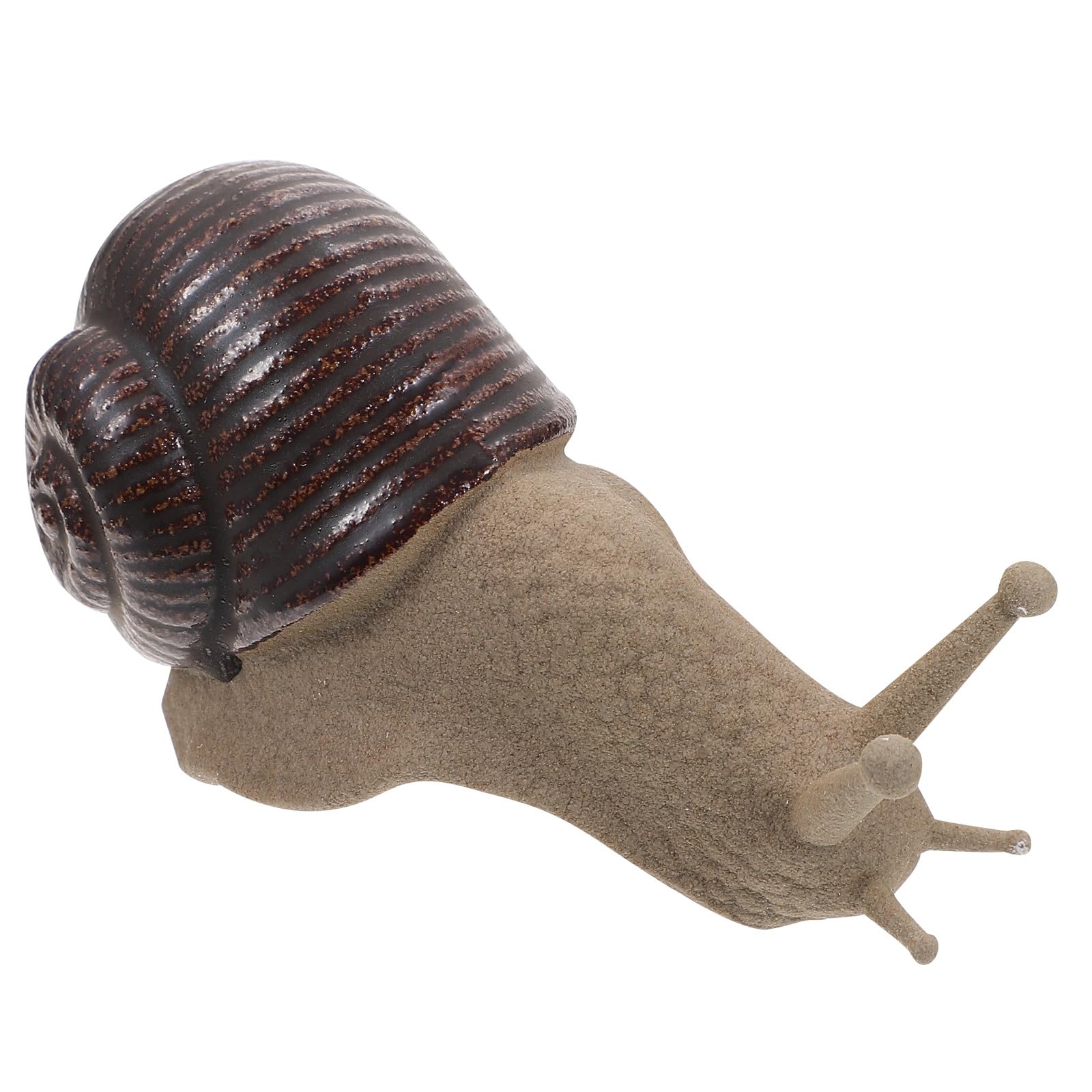Figurine escargot miniature adorable pour égayer vos pots de fleurs