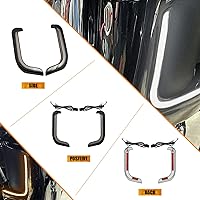 Vista 4 de Luces LED de carenado inferior para motocicleta, luz intermitente, luz de circulación para Harley Touring Electra Glide Street Glide Road Glide Tri