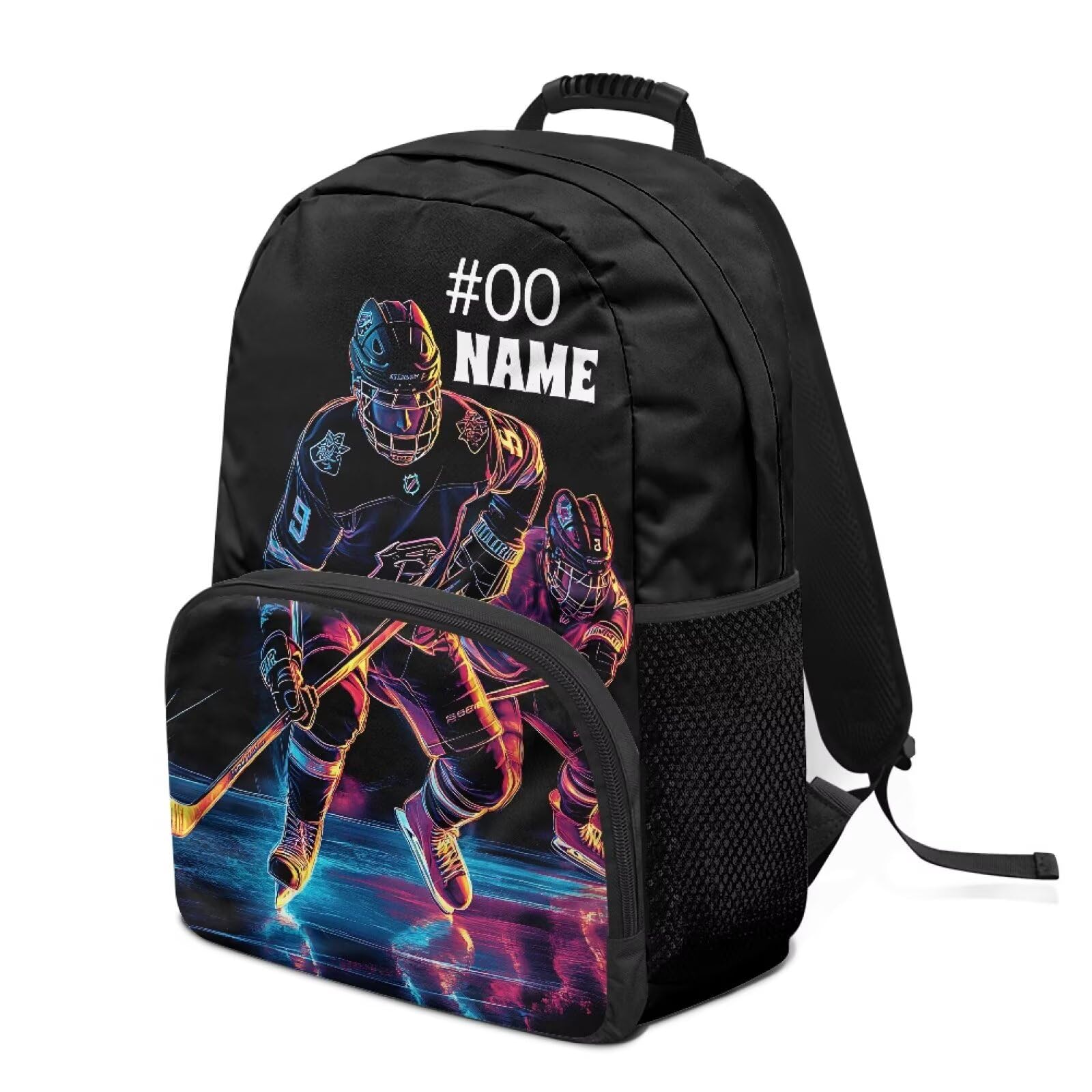 YEXIATODO Baseball Custom Bookbag for Boys Middle School Backpack 5Th Grade Kids Primary School Back Pack with Adjustable Straps Cartoon Suitable for Travel Camping