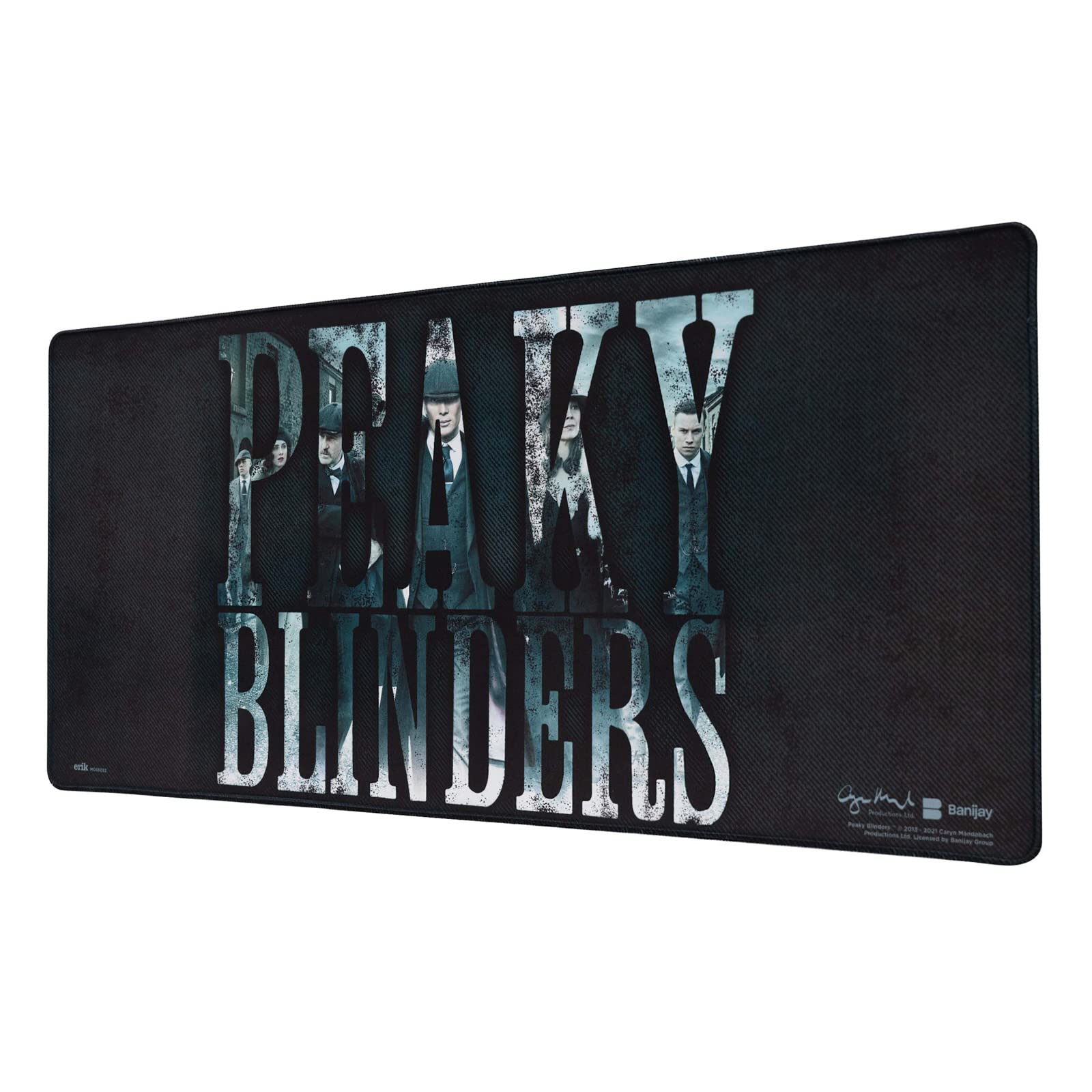 Grupo Erik XXL Mouse Pad - Peaky Blinders Gifts | Gaming Desk Mat 31.5 x 13.8 inches, Non-Slip Rubber Keyboard & Mouse Mat Large | Gaming Gifts Gamer