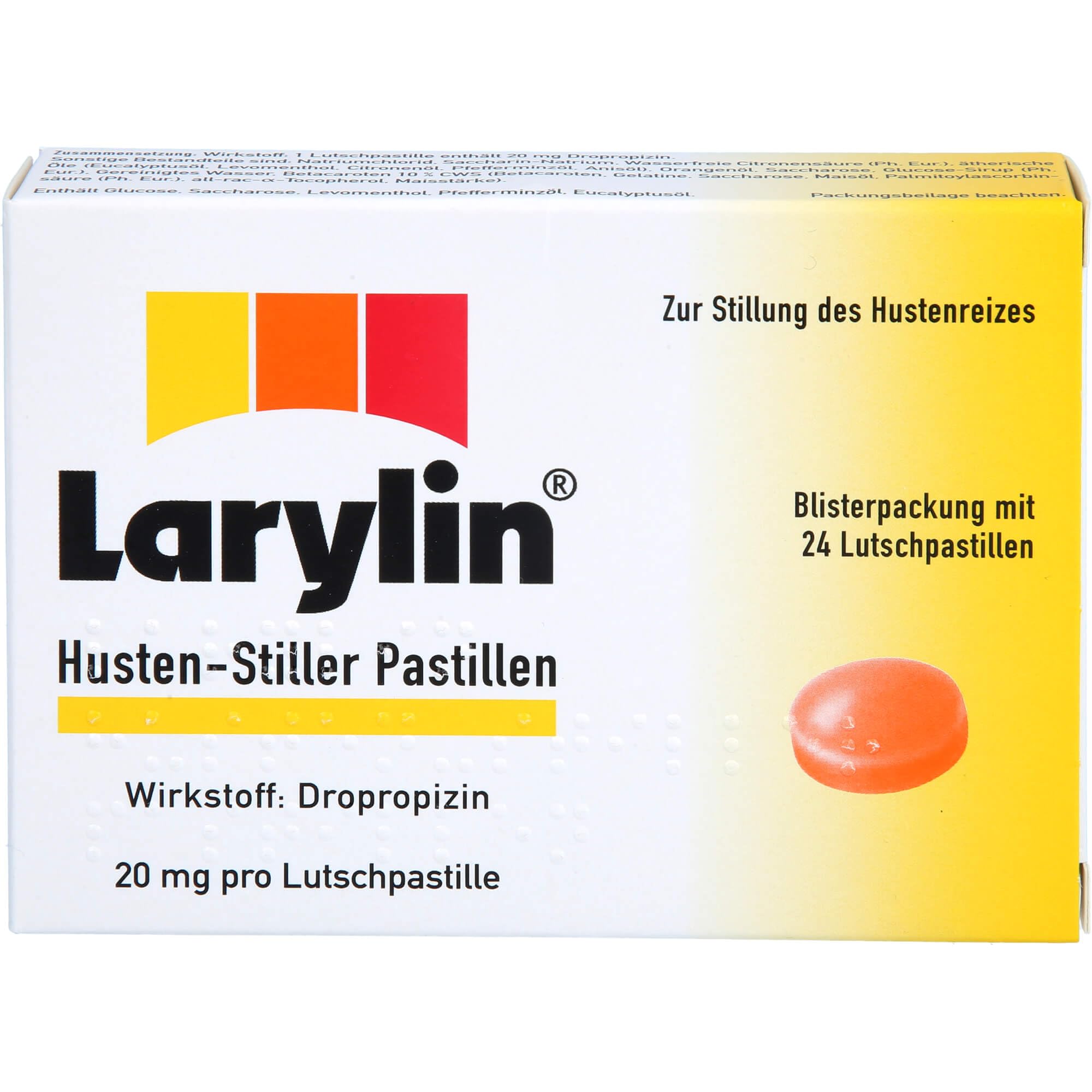 LARYLIN Husten-Stiller Lutschpastillen, 24 St.