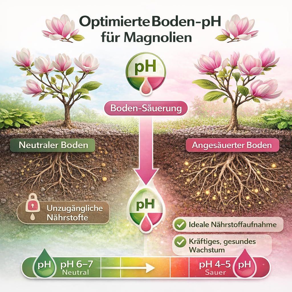 GiDeli Magnoliendünger 10 kg, Auch Als Hortensiendünger Geeignet