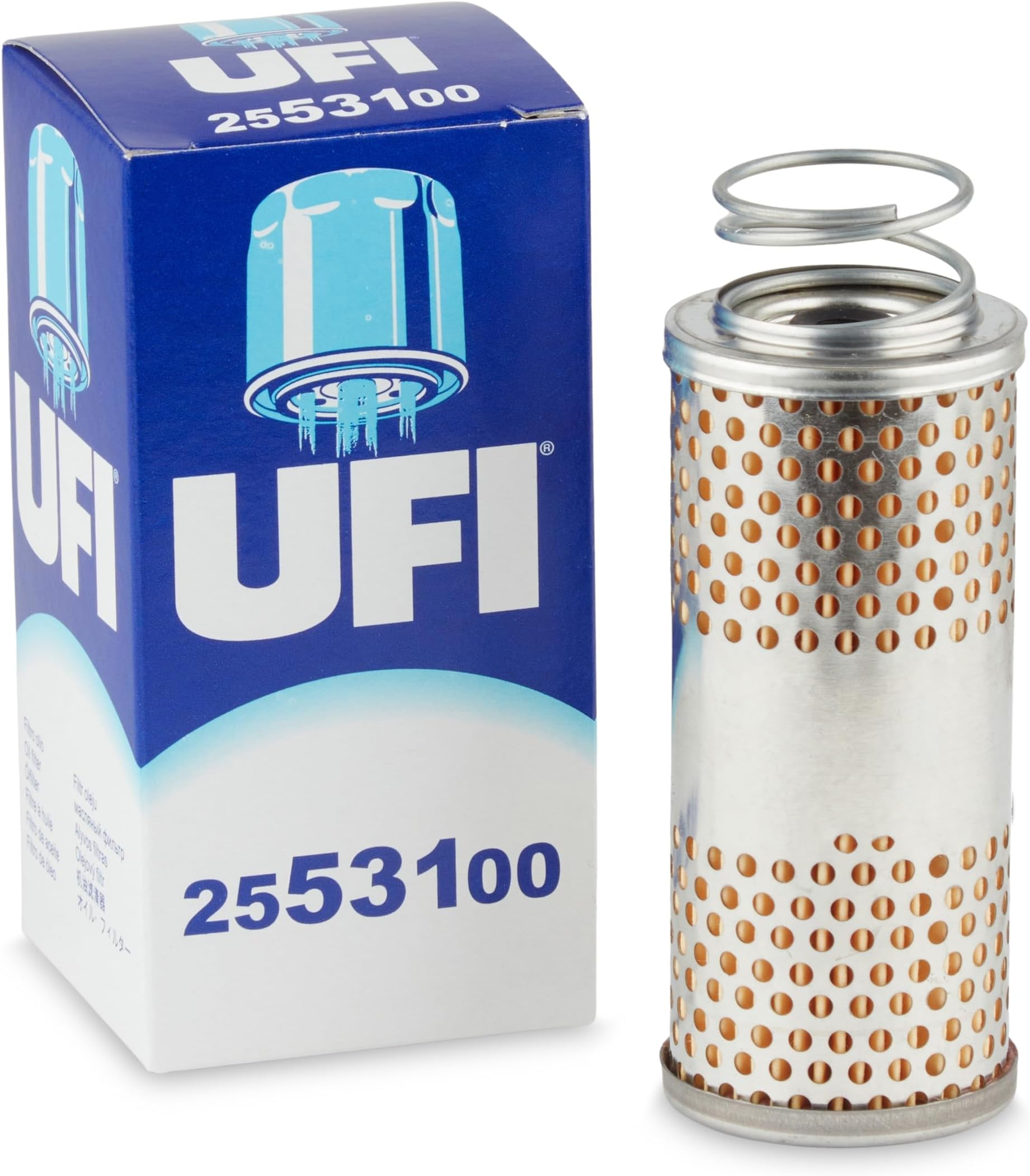 Filters 25.531.00 Oil Filter OEM Replacement Compatible with Various Moto-Guzzi Motorcycles - 350, 500, 650, 750 Series