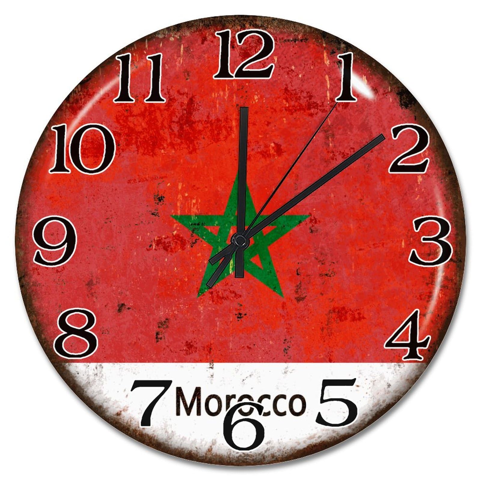 Horloge murale Maroc 38cm pour un salon chaleureux