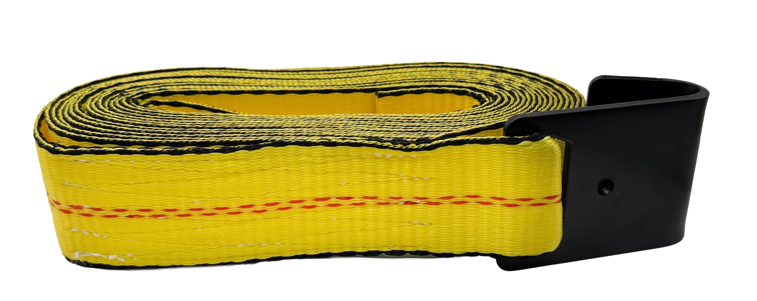 EVEREST - Correa de Amarre de trinquete, 1 Paquete de 2 Pulgadas x 30 pies. Límite de Carga de Trabajo de 3300 Libras, Resistencia a la Rotura, Correas de Carga de Gancho Plano,