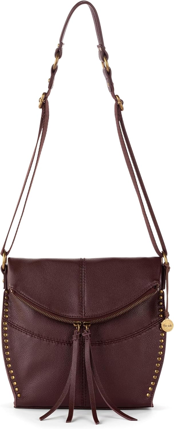 The Sak Silverlake Crossbody Purse - Women's Casual Purse For Everyday & Travel - Leather Bag with Adjustable Strap & Zipper - Image 6