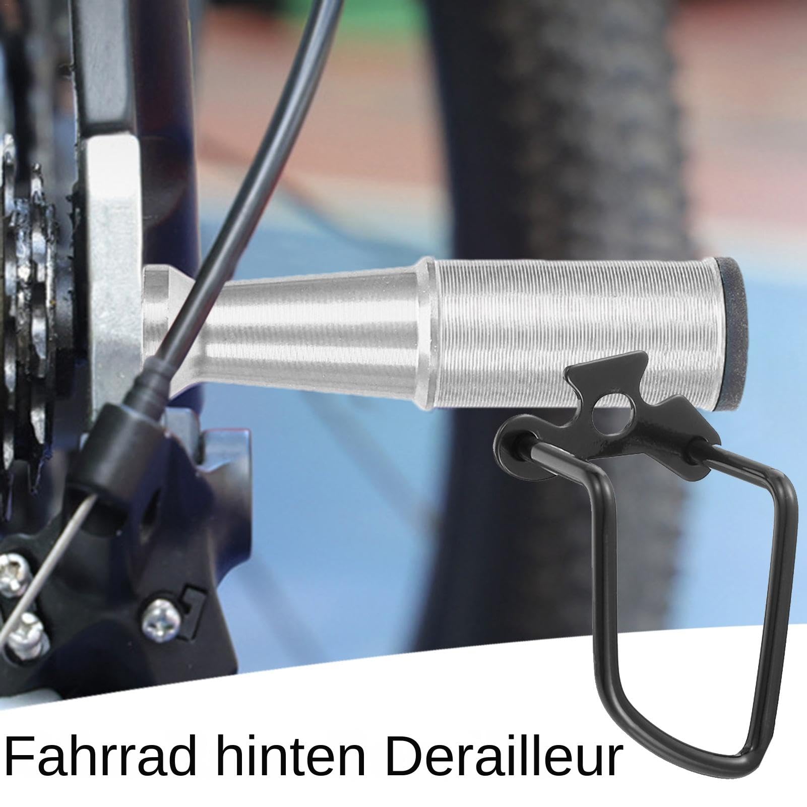 Fahrrad-Schaltwerkschutz Aus Stahl - Universal Schutzbügel Für MTB, Rennrad & Falträder