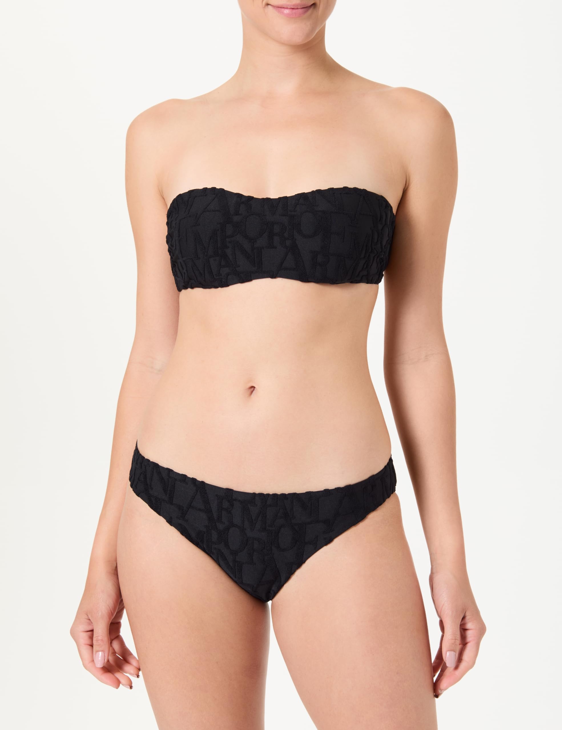 Emporio Armani Bandeau Bikini Set di Bikini Donna