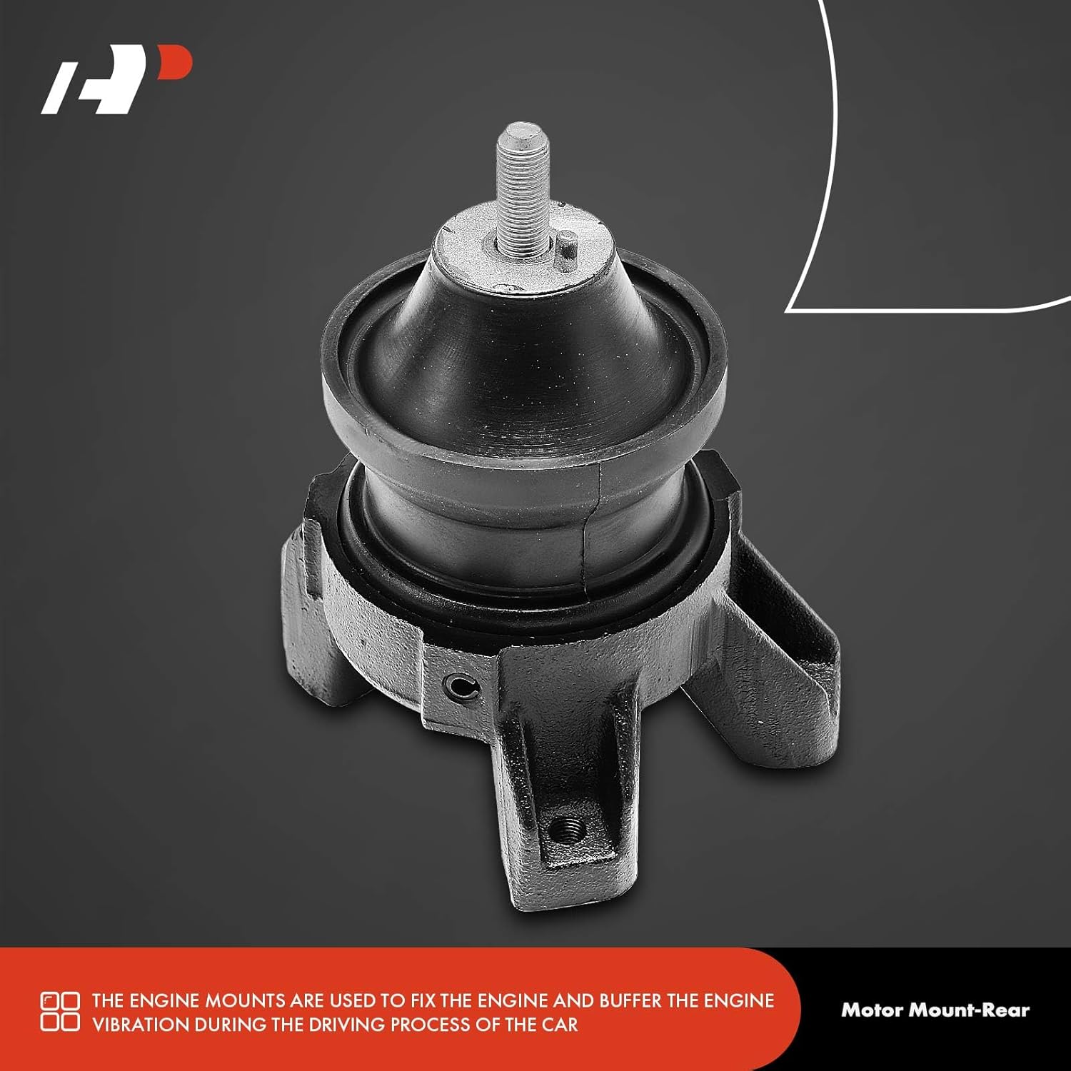 A-Premium 3PCS Engine Motor Mount and Transmission Mount Kit Compatible with Hyundai Santa Fe 2007-2009, Veracruz 2007-2012, 2.7L 3.3L 3.8L, Replace # 218112B000, 219302B500