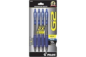 G2 Premium Gel Pens: The Epitome of Smooth, Eye-Catching Blue