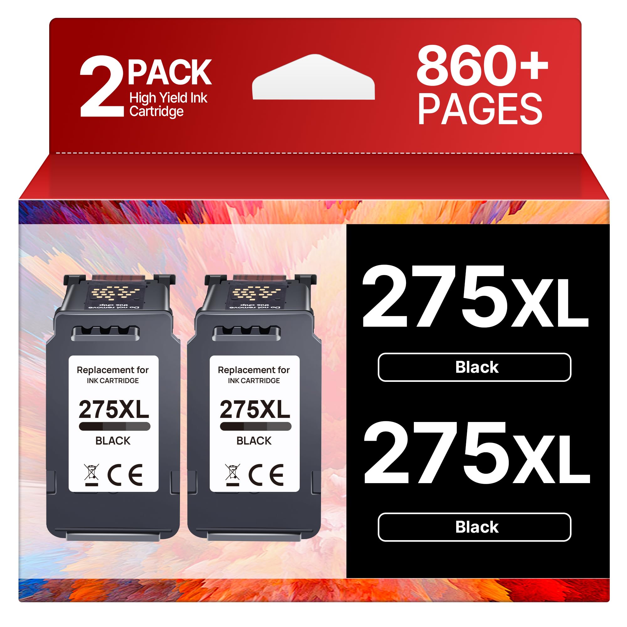 Amazon.com: PG-275 Black Ink Cartridge Replacement for Canon 275