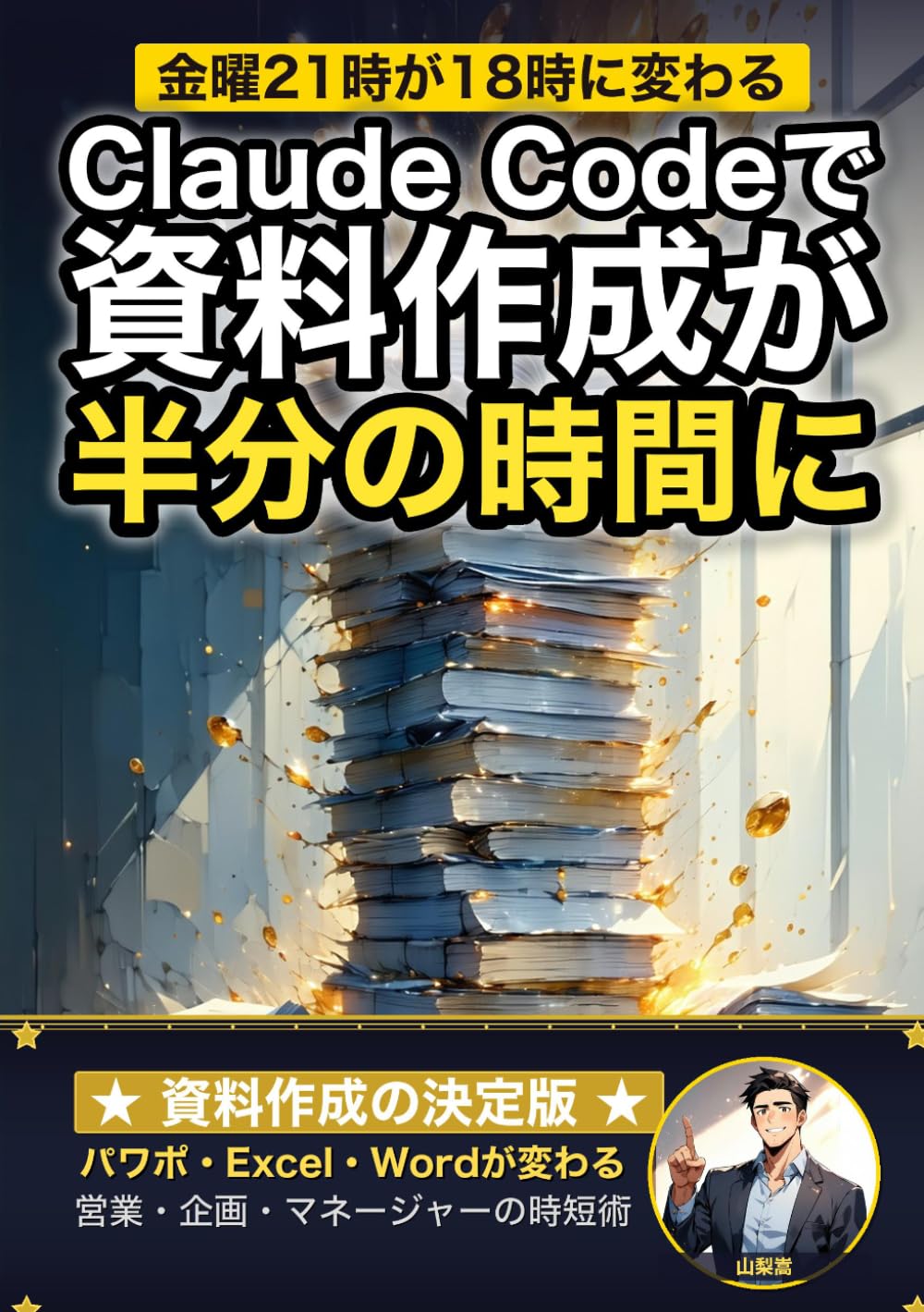 Claude Code で資料作成が半分の時間に: 金曜21時が18時に変わる 営業・企画のAI時短術 (Claude Code 実践シリーズ)