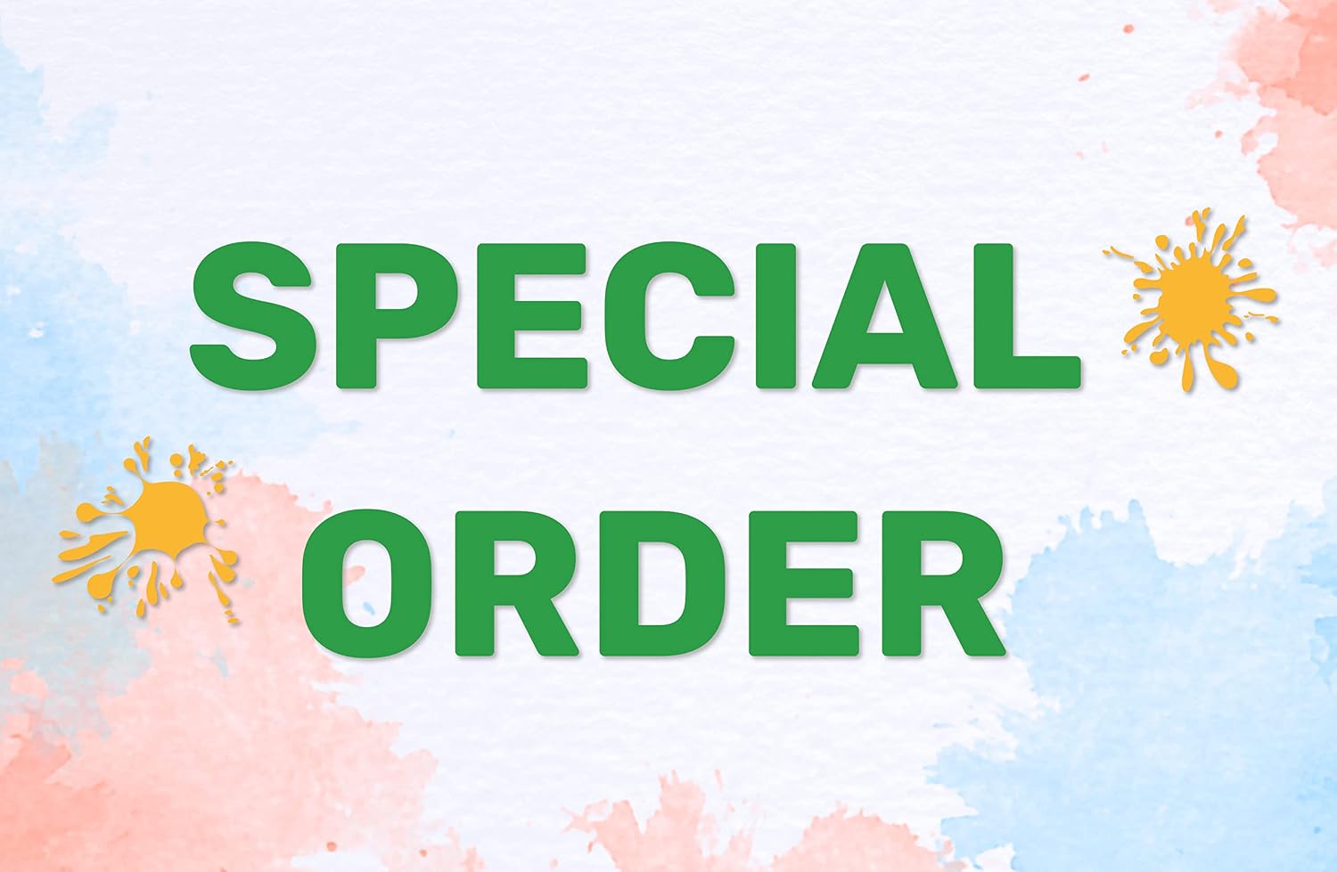 Special Order (XX-Large)