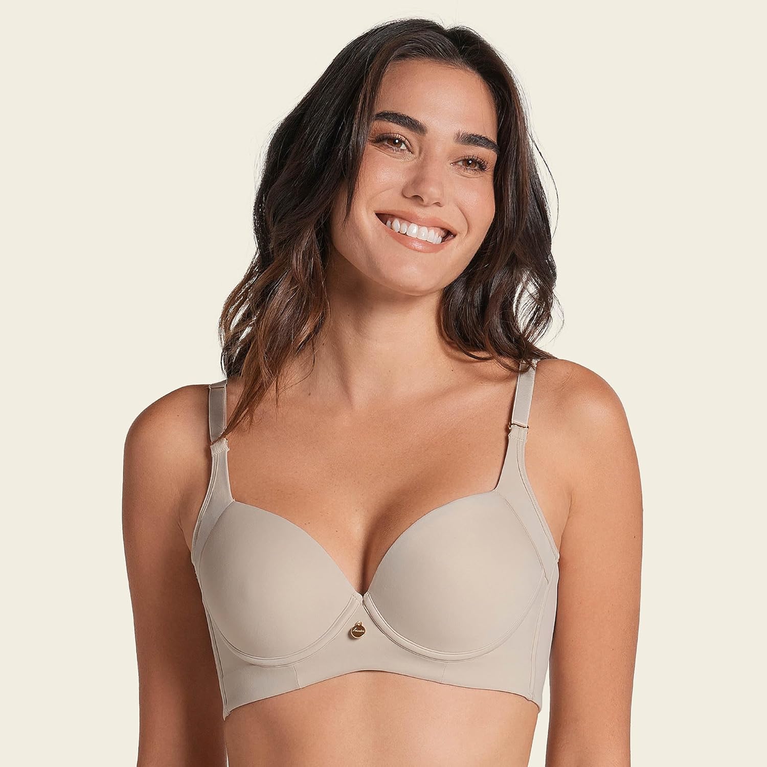 Leonisa High Profile – Back Smoothing Bras for Women, Full Coverage Underwire Bra, Adjustable Hook & Eye Closure - Image 5