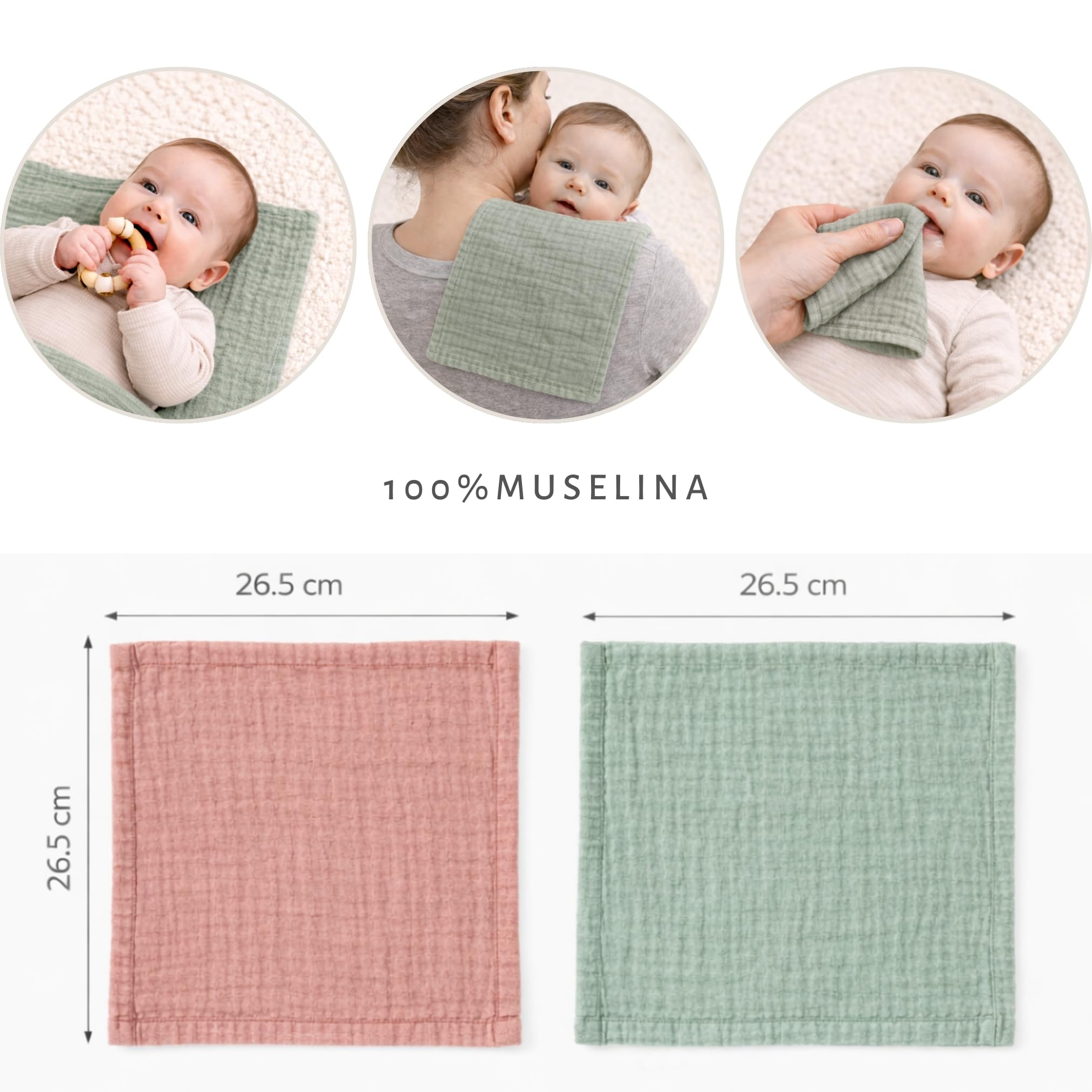Cuscino allattamento con 2 mussoline - Cuscino allattamento OEKO TEX - Cuscino allattamento fodera rimovibile lavabile - Cuscino allattamento - Cuscino allattamento gravidanza Pregnancy Pillow Cuscino