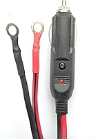 Vista 5 de Enchufe de cigarrillos macho a macho, 12 V, 15 A, cable de carga con luces LED y protección de fusible en ambos enchufes