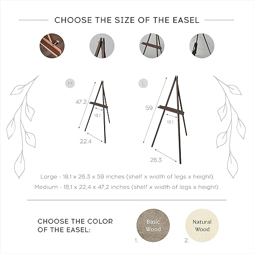 Miniatura 4 de Libro de invitados de boda rústico Libro de invitados de boda con marco de corazón Letrero de libro de invitados de 30 a 300 invitados