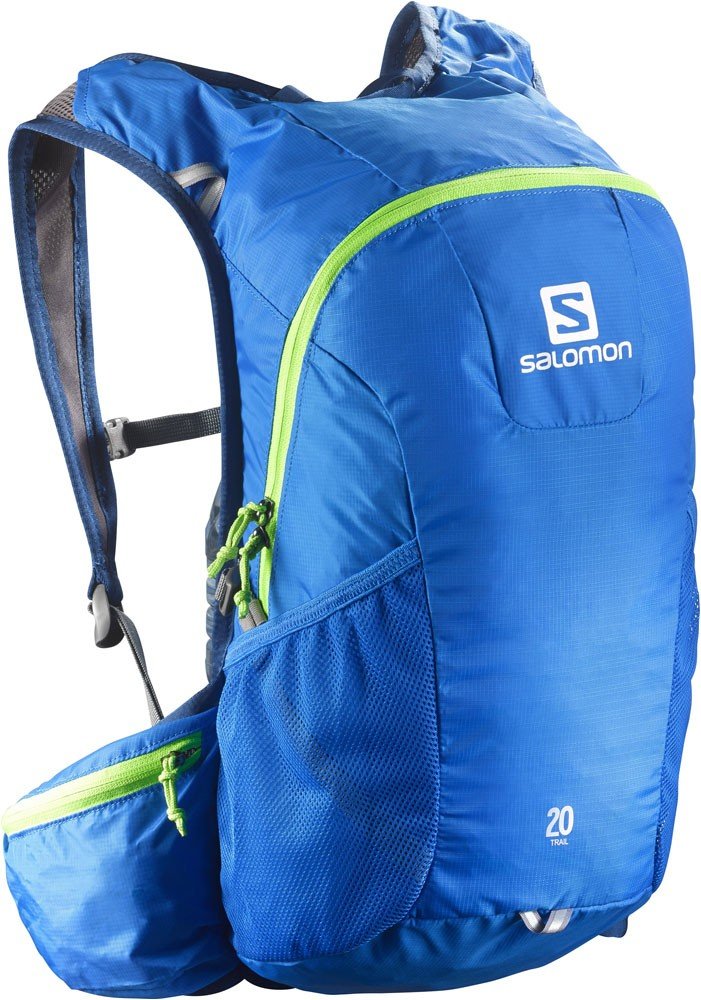 Salomon Trail 20 Backpack, Union Blue/Green : Amazon.in: Bags