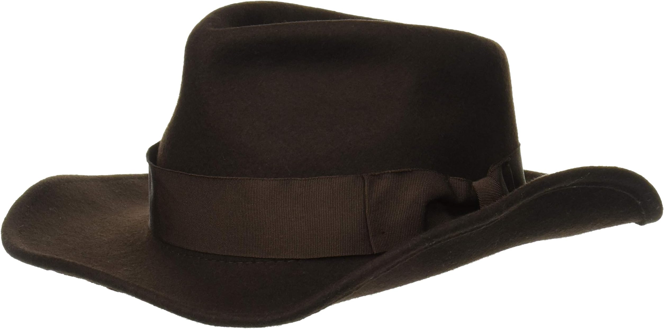 Epoch Hats Company Men's Wool Felt Outback Hat with Grosgrain Band