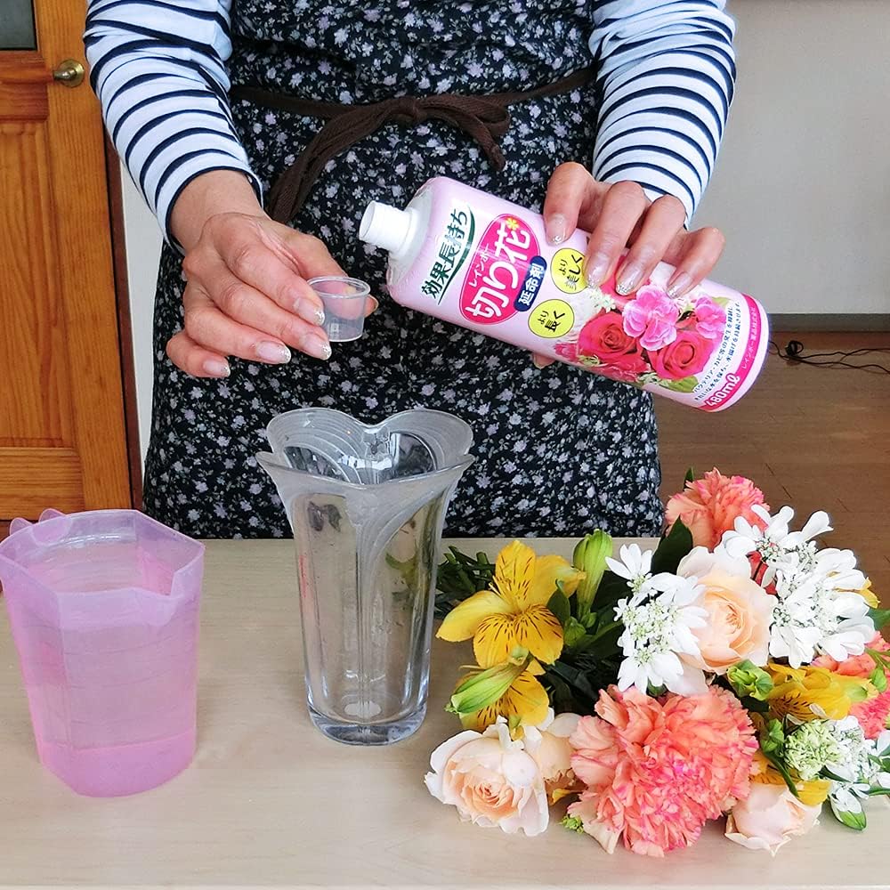 Amazon レインボー薬品 切花用延命剤 切り花延命剤 480ml 液肥 活力剤 Amazon レインボー薬品 切花用延命剤 切り花延命剤 480ml 液肥 活力剤