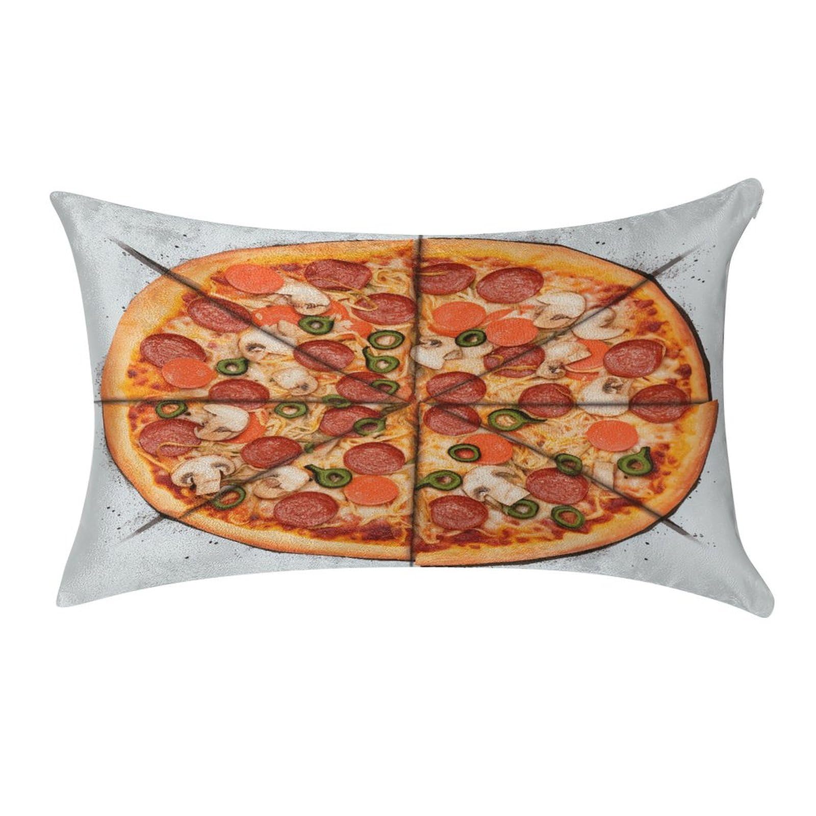Btcowzrv Style I Love Pizza Pillow Cover Pillow Case Pillowcase
