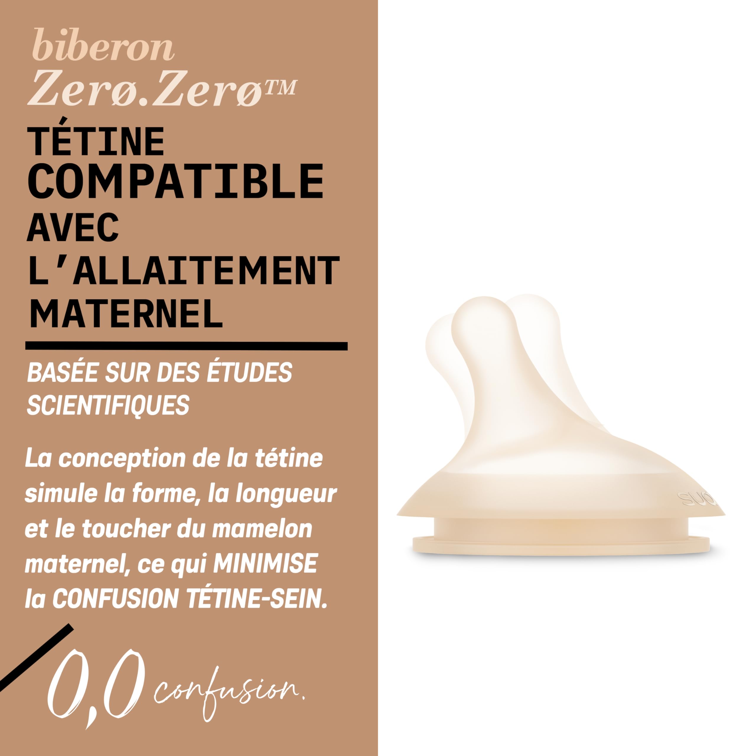 Suavinex, Pack 4 Biberons Anti-Colique Zero Zero 270 ml avec Tétine à Débit Moyen (M) en Silicone, Bébés +3 Mois, Lait Maternel, Poudre et Liquides Densité Moyenne, Compatible Allaitement, Medium