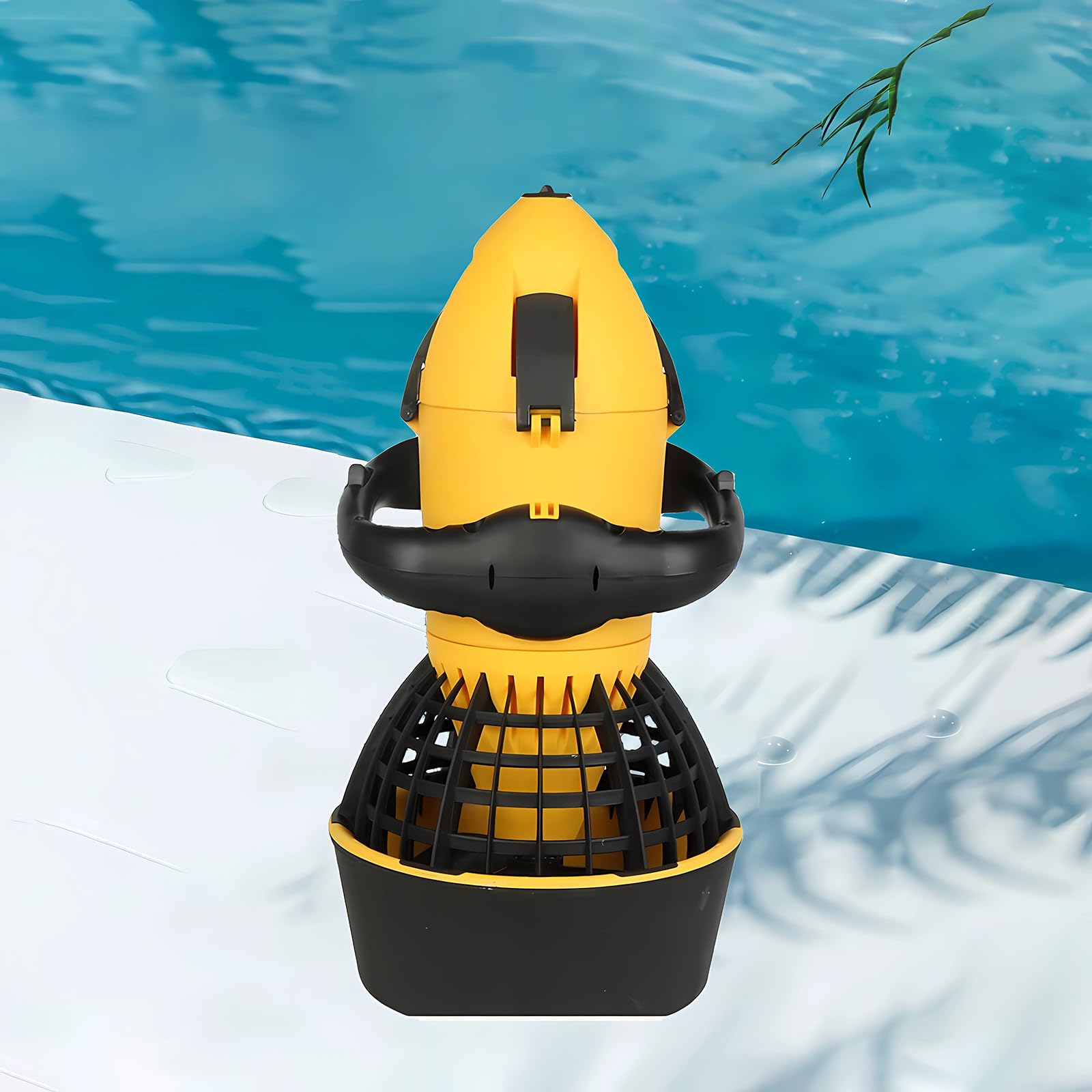 Monopattino subacqueo portatile, motore spazzolato da 500 W, propulsore subacqueo, leggero e facile da trasportare, attrezzatura di propulsione subacquea per spiaggia