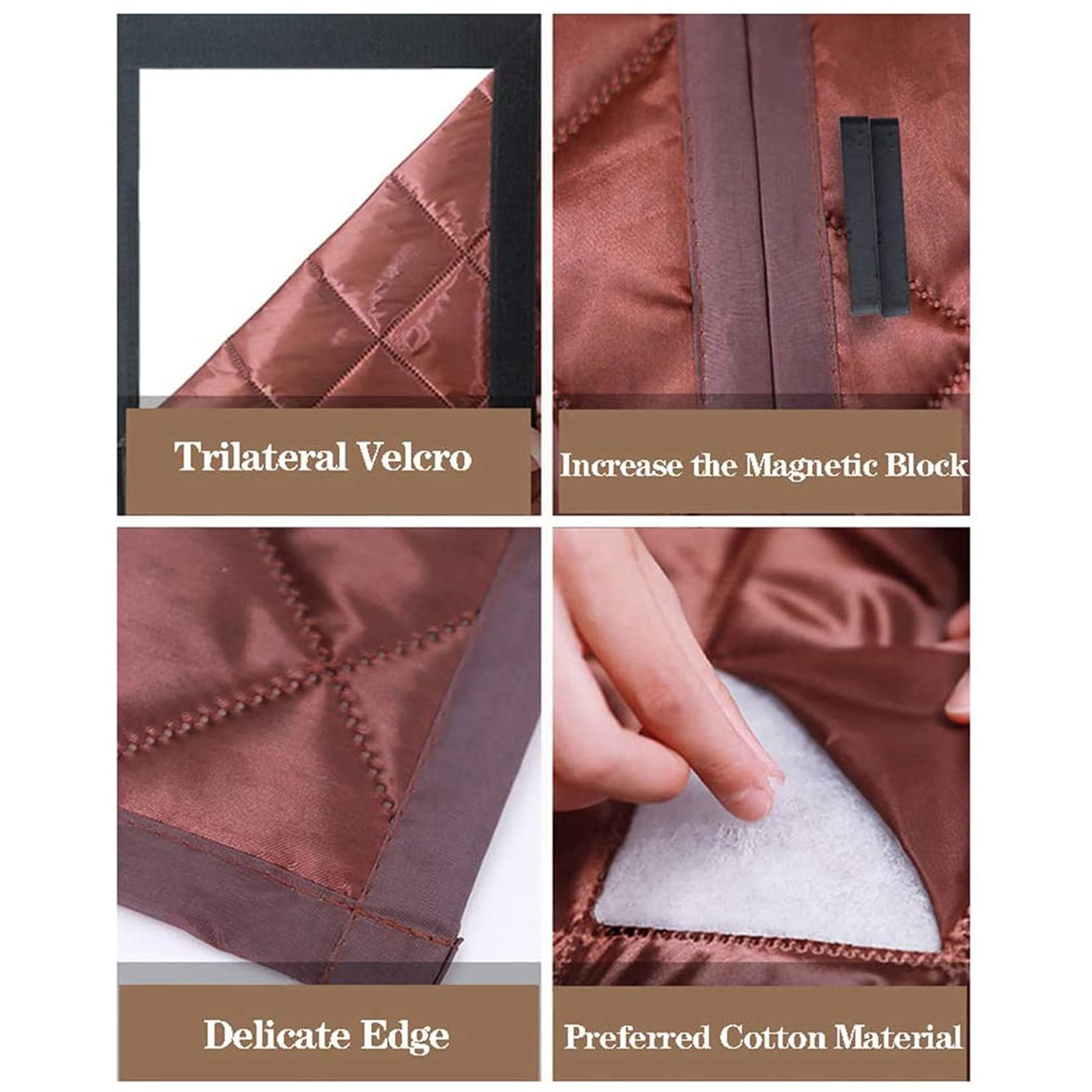 Tenda Isolante Termica Nera per Porta, 75x100 Pollici, Antivento, Mantiene Il Calore, efficiente dal Punto di Vista energetico, Ideale per Camera da Letto, Ingresso, Patio, Veranda, Balcone