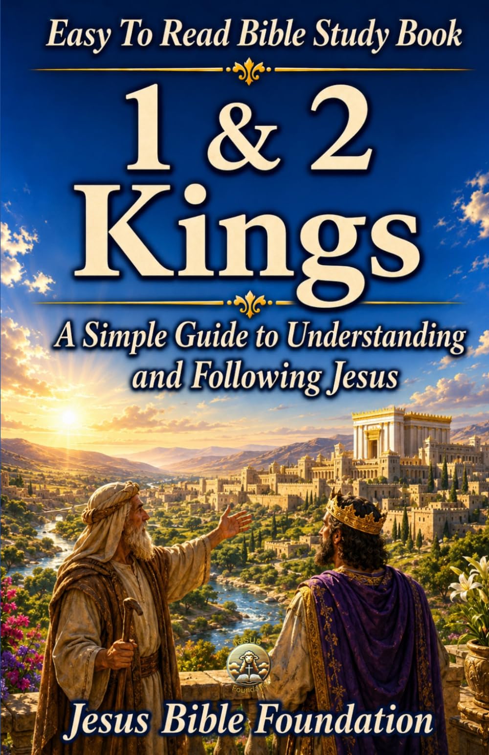 Easy to Read Bible Study Book 1 & 2 Kings: A Simple Guide to Understanding and Following Jesus