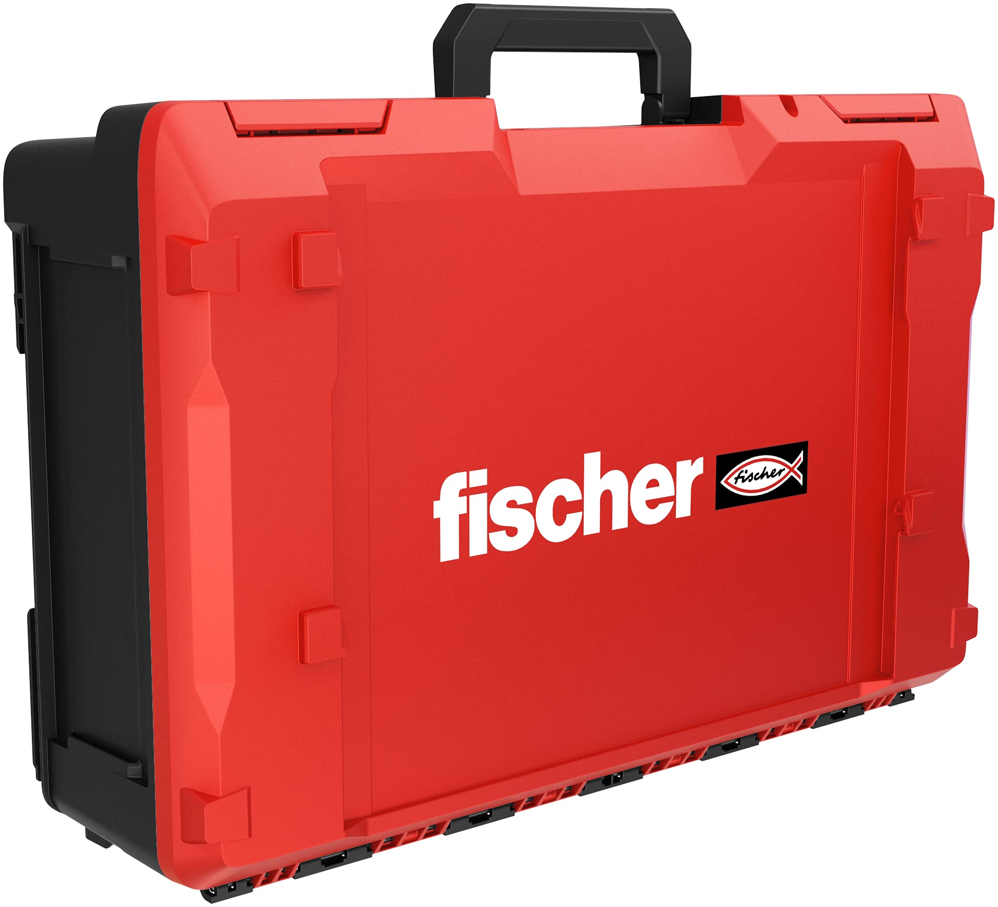 Fischer - pistola de clavos, clavadora hormigón a gas FGC 100 para fijación de chapa, perfiles yeso, acero, con dos baterías de 7,2V y 2,5Am a 2 disparos por segundo