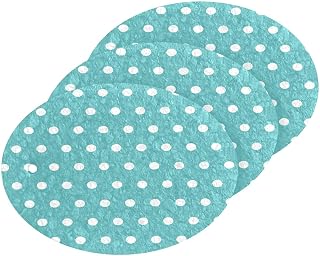 Coikll Polka Dots Kitchen Sponges Cleaning Odor Free Non Scratch Dish Sponge for Cleaning Dishes Bathroom - 3 PCS