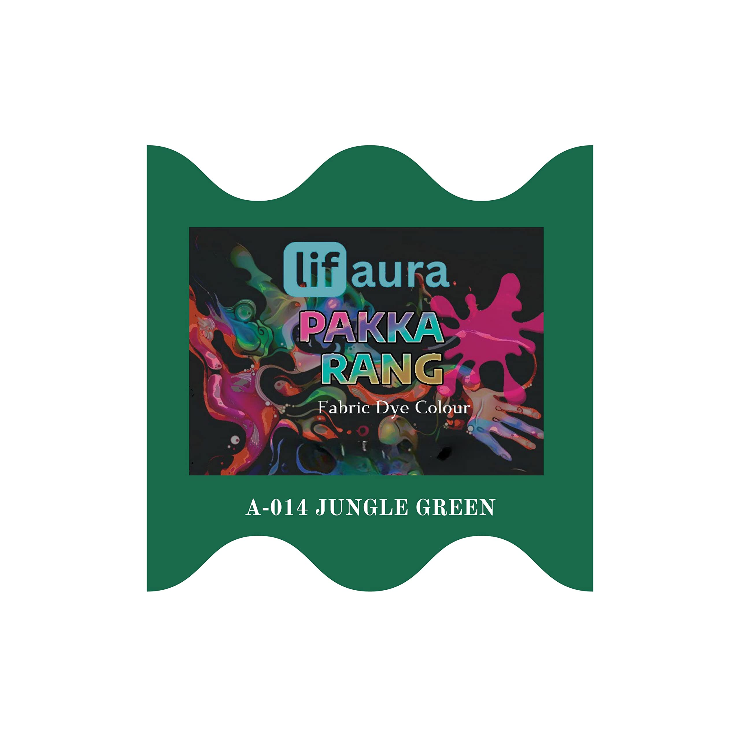 Prokart Lifaura Pakka Rang Fabric Dye Colour Natural dye for Fabric Pack of 10 Sachets (5g Each - 50g Pack) | ShadeA-14: Jungle Green| Prokart Lifaura Pakka Rang (B0C393BCR8) Amazon Price History, Amazon Price Tracker