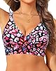 Women Bikini Top Only - Push Up Large Bust Swimsuit Top 2025 Twist Front Bathing Suit