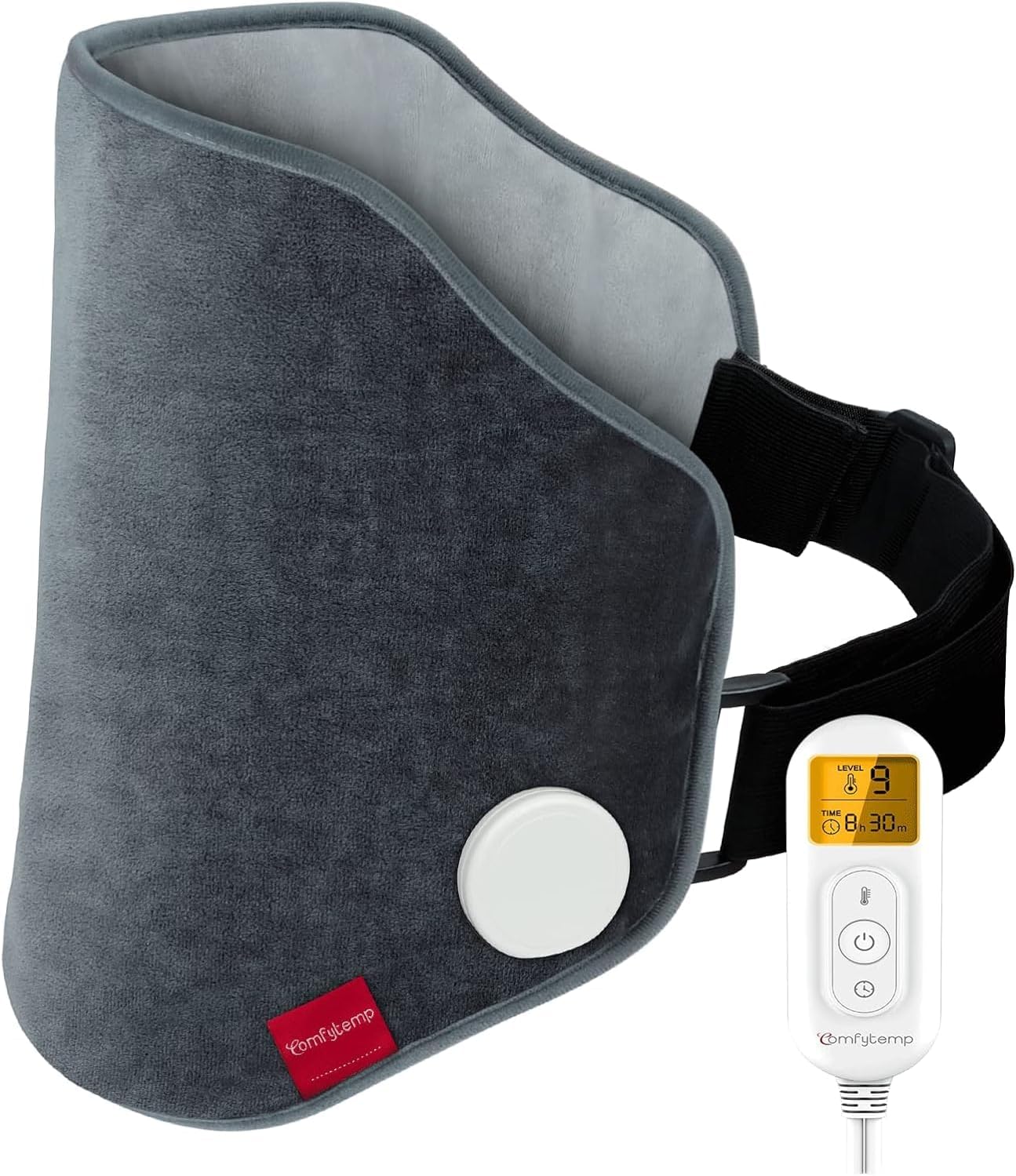 Comfytemp Upgraded Heat Pad for Back Pain Relief, 15" x 24" Electric