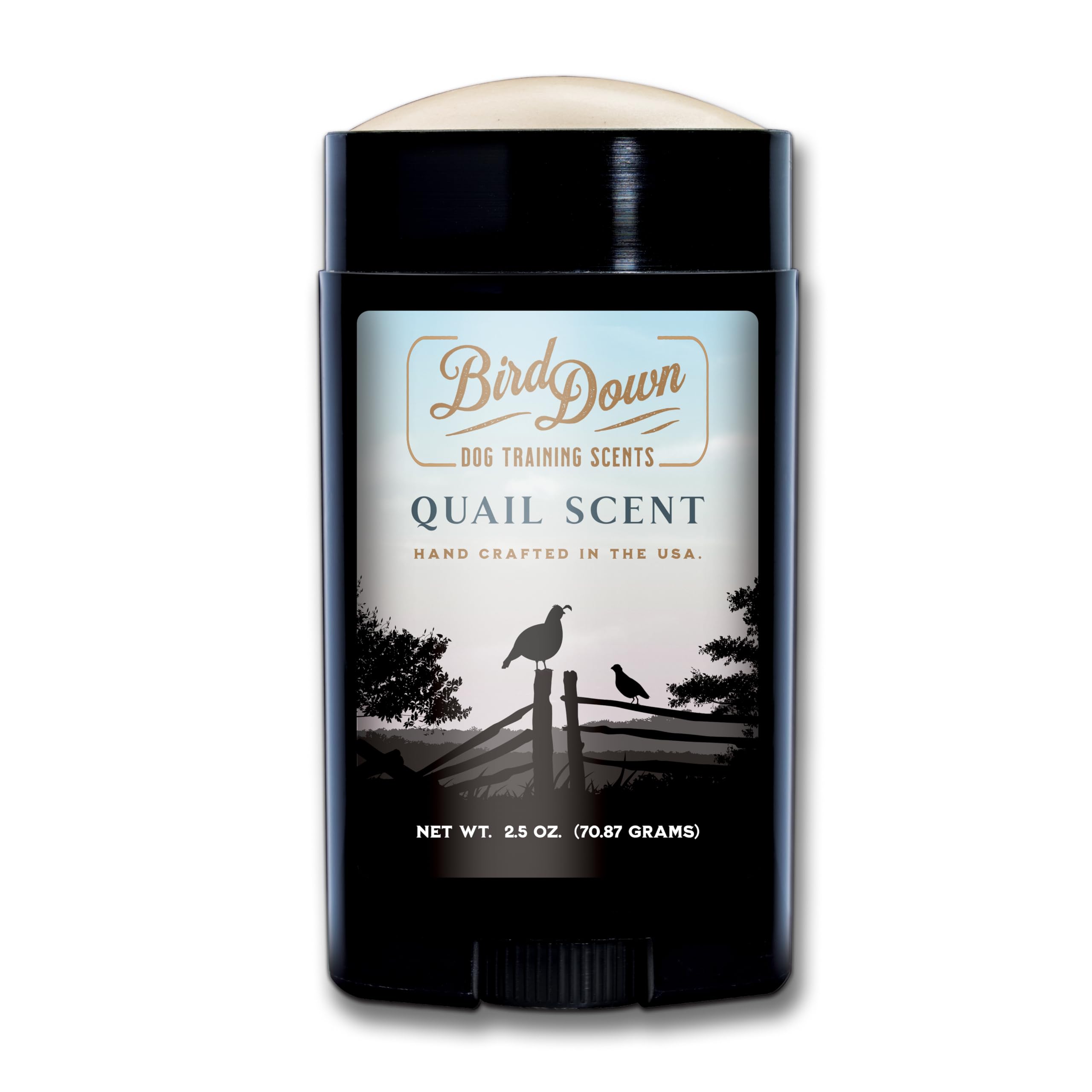 Conquest Scents BirdDown Quail Scent Stick – Dog Training Scent Wax, Weather & Saliva Resistant Formula, 2.5 oz