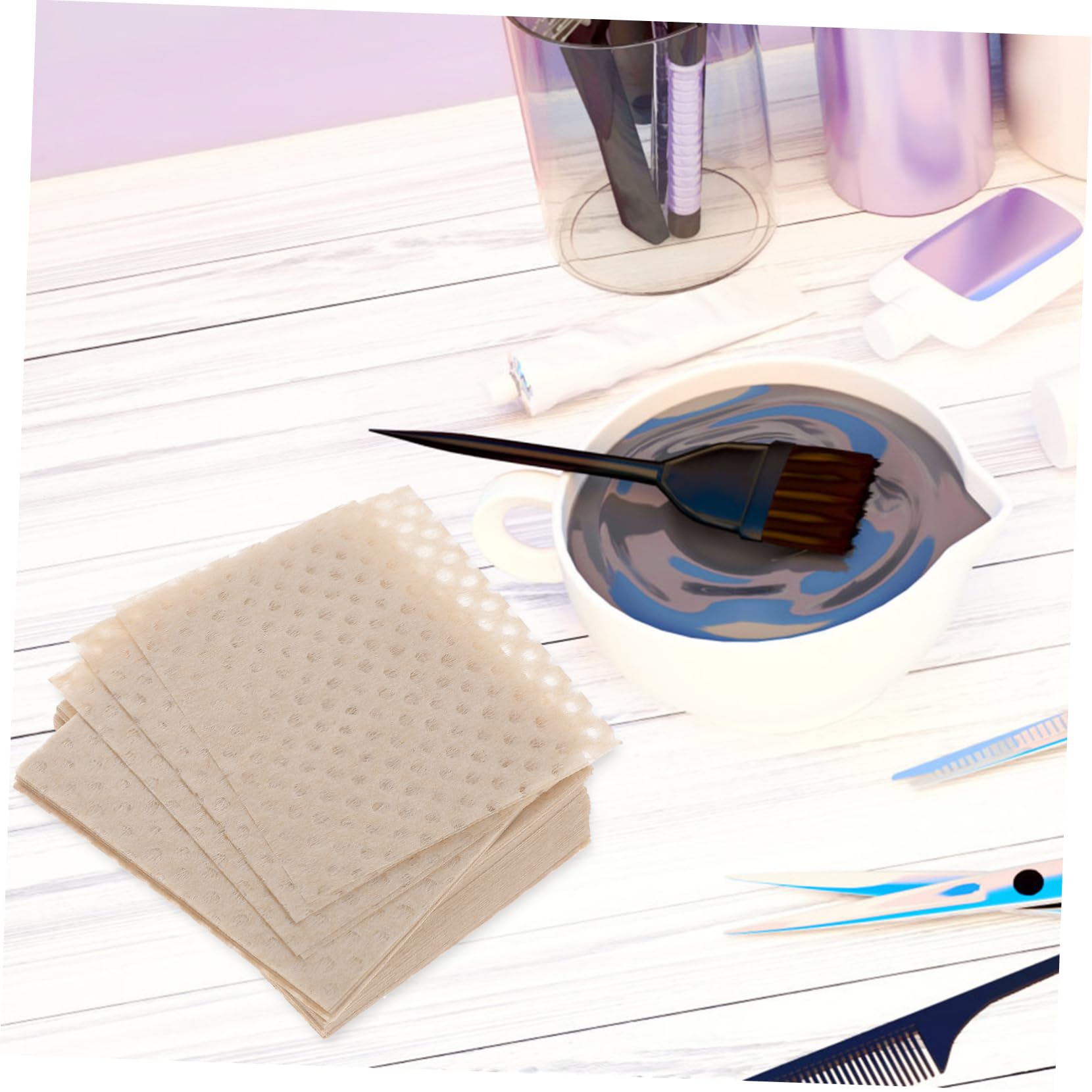 AUTSUPPL High Temp Resistance Perm Rollers Hair Dressing Paper for Curling Professional Hair Salon Accessory of Practical Perm Paper