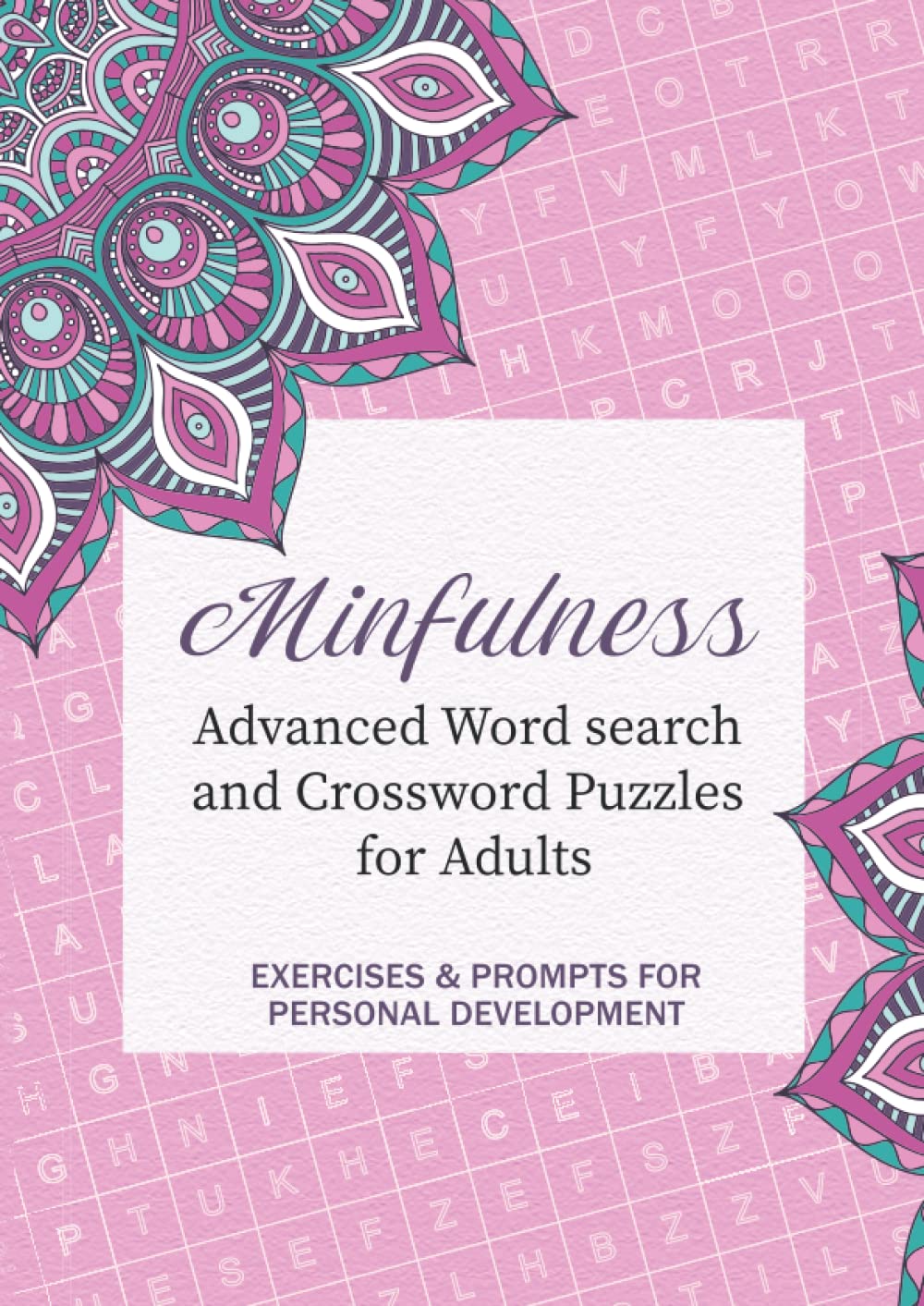Buy Mindfulness Advanced Word Search and Cros Puzzles for Adults An advanced Personal