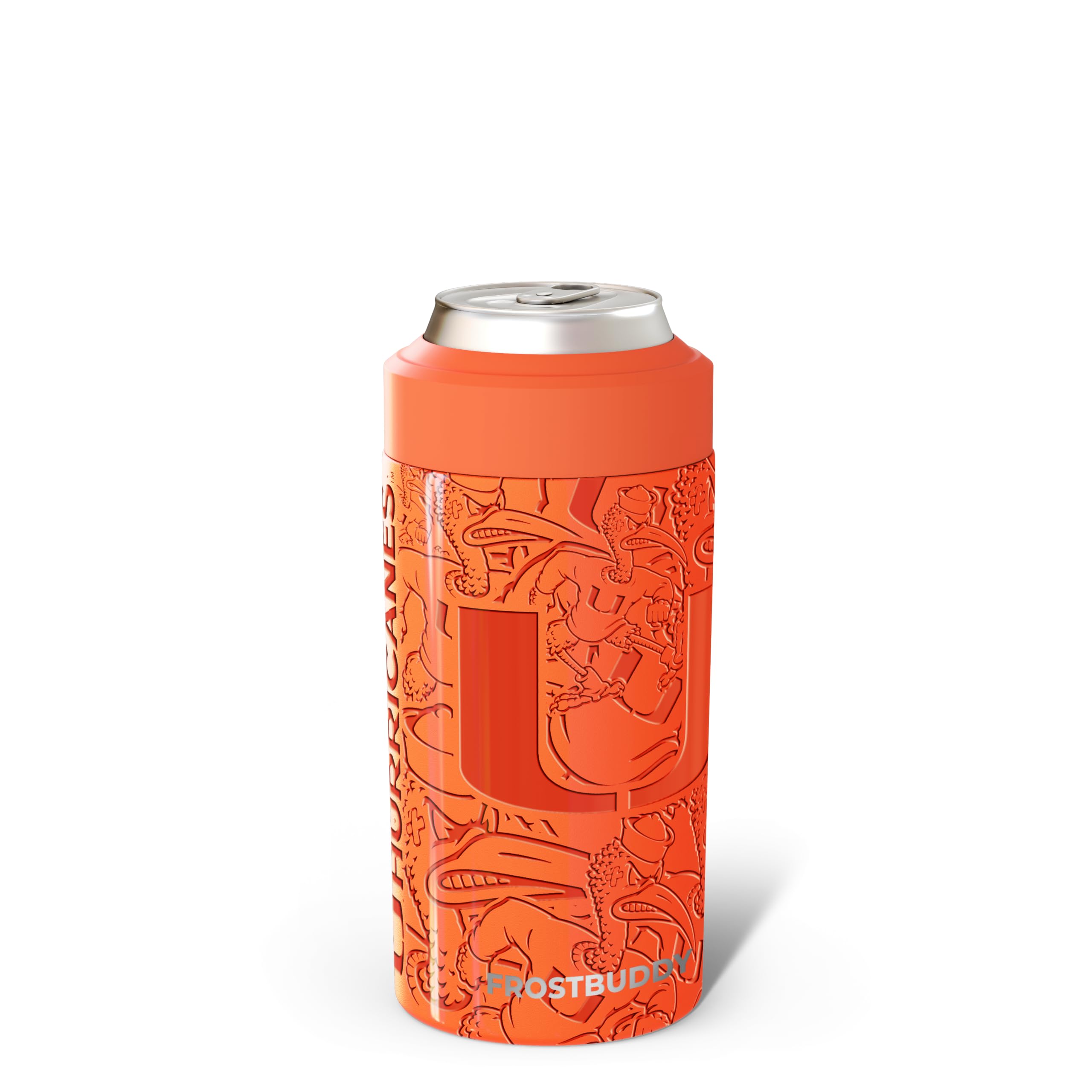 Frost Buddy Universal Can Cooler - Fits 12 &amp; 16 oz (Color Rush)