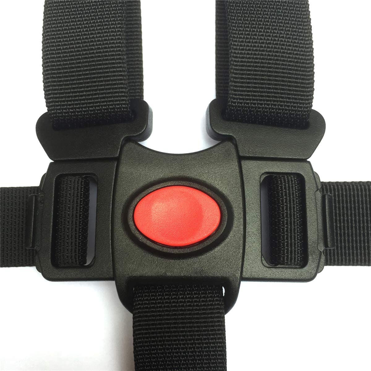 Correas para Trona,Arnes de Cinco Puntos Bebé Arneses,Arnés para Bebé 5 Puntos,Arnés Ajustable 5 Puntos para Niños,Adecuado para Cochecitos Bebé,Cochecitos
