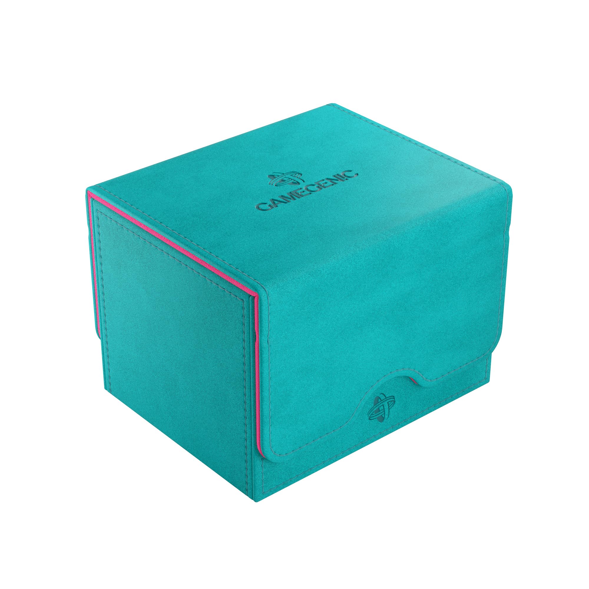 Gamegenic Teal/Pink | Sidekick Deck Pod 100+ Xl - | Trading Card Game Accessory